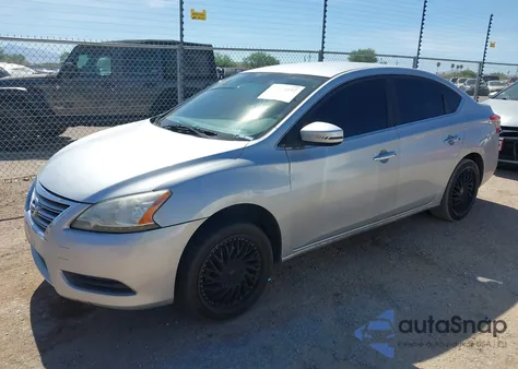 2014 Nissan Sentra S from USA, damaged, VIN 3N1AB7AP5EY206126
